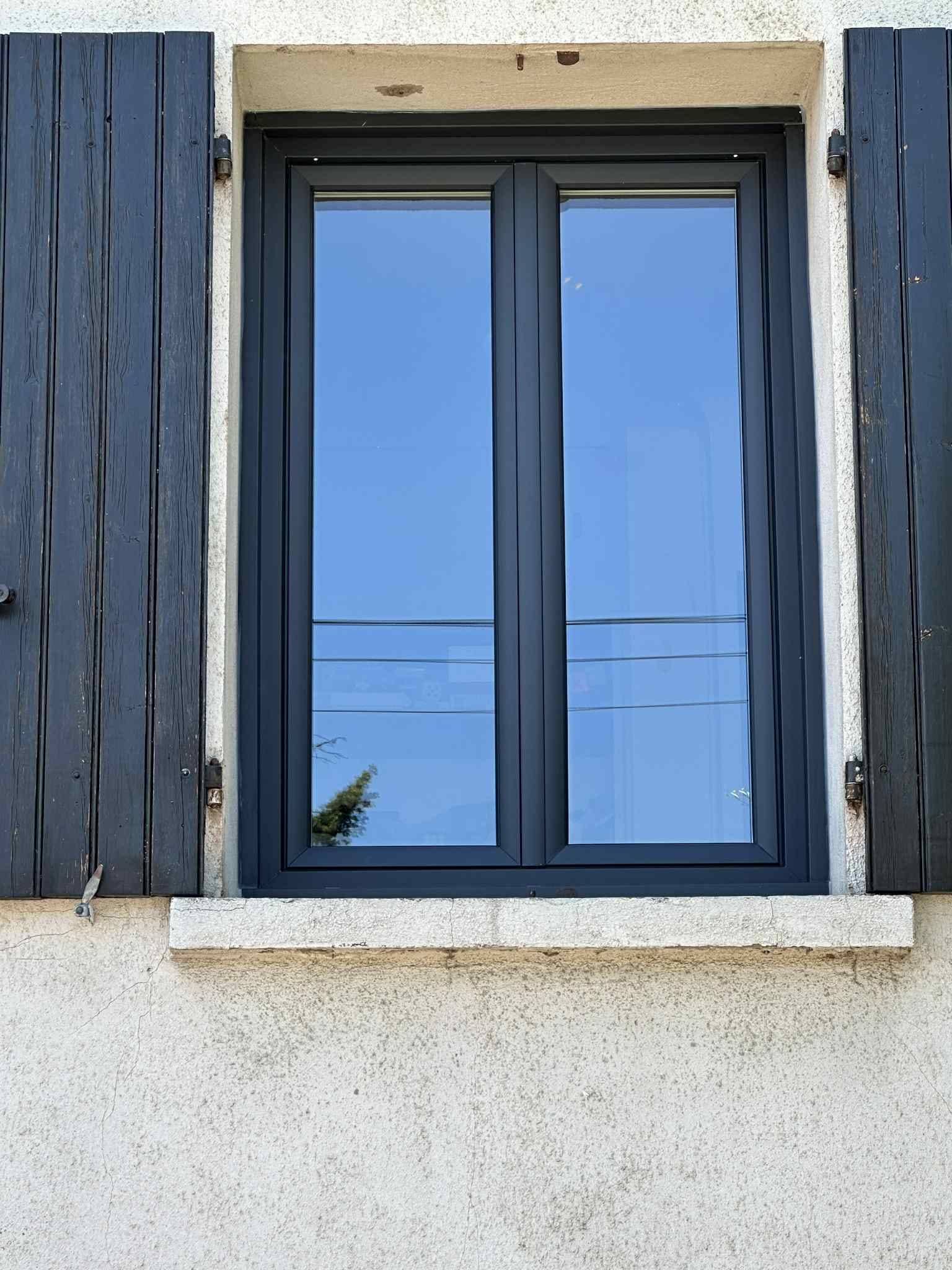 fenetre noir rénovation
